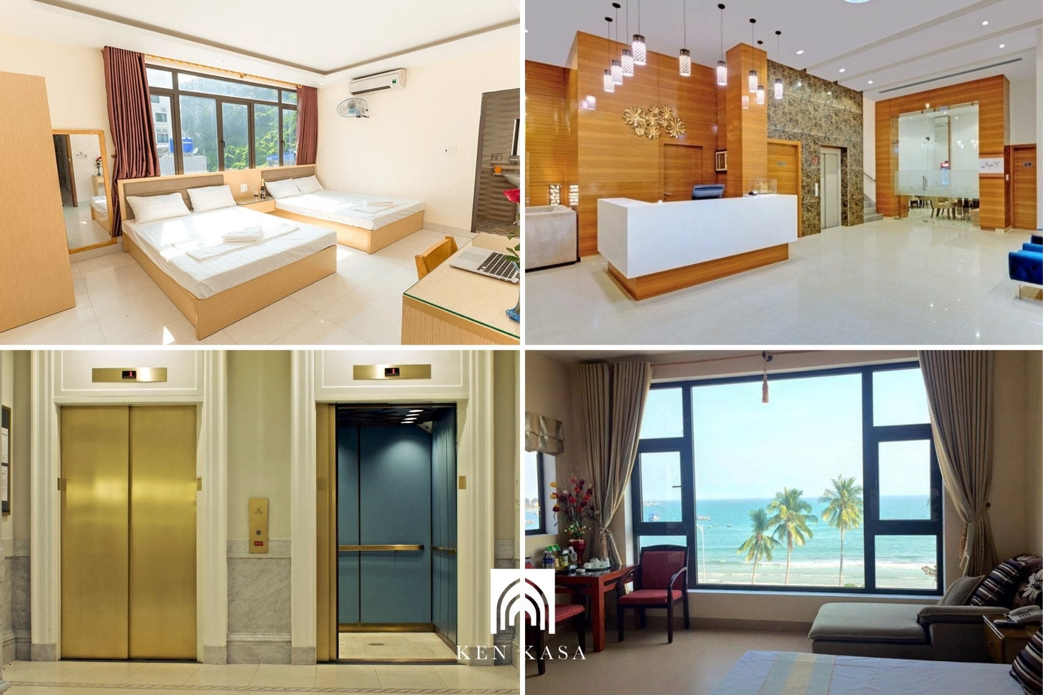 Tổng chi phi xây khách sạn 9 tầng 2 sao khoảng 7,13 – 9,97 tỷ VNĐ